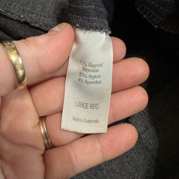 Maurice’s, size large regular, gray dress pants. - Picture 4 of 6